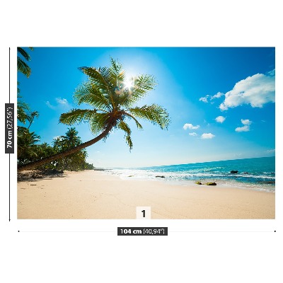 Fotomural Playa tropical