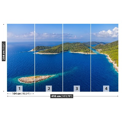 Fotomural Isla croacia