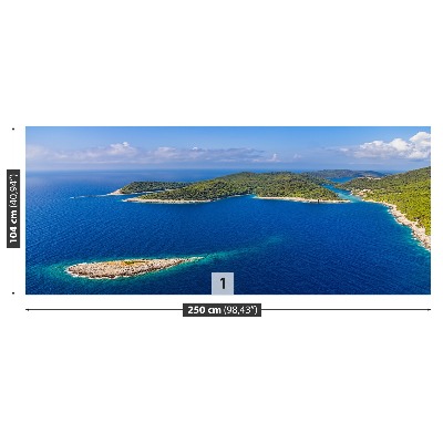 Fotomural Isla croacia