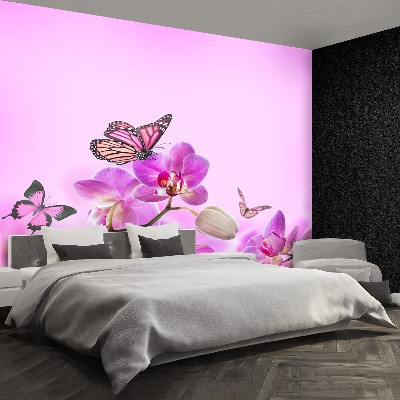 Fotomural Orquídea mariposa
