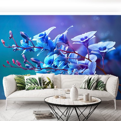 Fotomural Orquídea azul