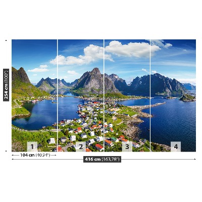 Fotomural Lofoten noruega