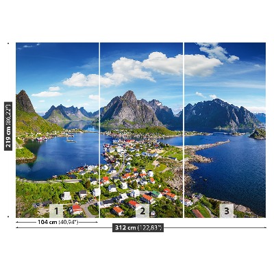 Fotomural Lofoten noruega