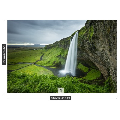 Fotomural Valle salto de agua