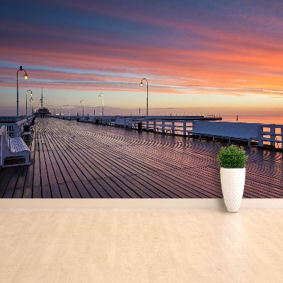 Fotomural Muelle en sopot