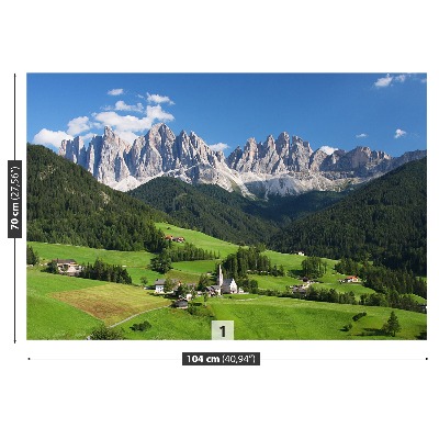 Fotomural Dolomites italianos