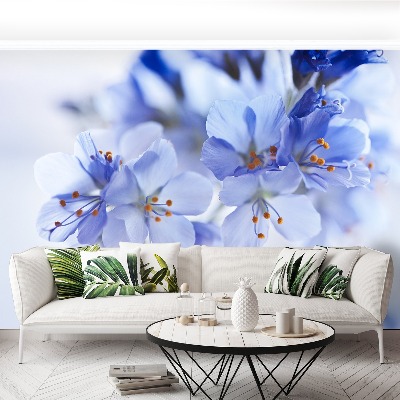 Fotomural Flores azules