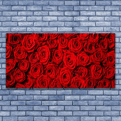 Cuadro de acrílico Rosas para la pared
