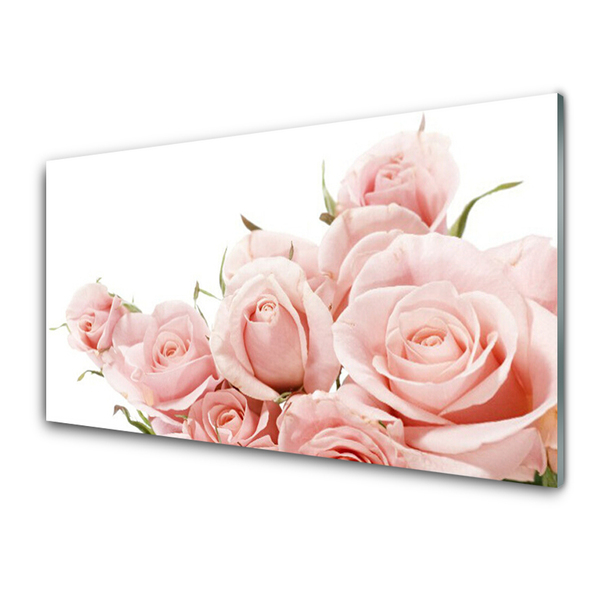 Cuadro de acrílico Rosas flores planta