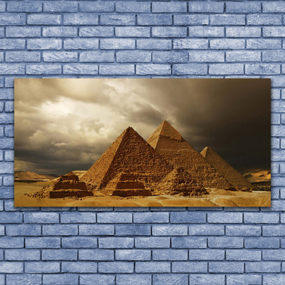 Cuadro de acrílico Pirámides arquitectura
