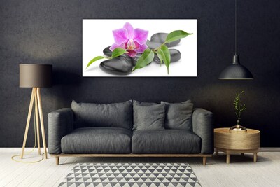 Cuadro en plexiglás Flor orquídea arte