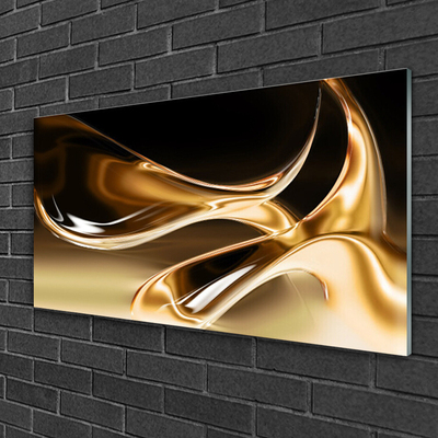 Cuadro en plexiglás Oro abstracto art arte