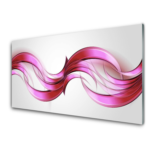 Cuadro en plexiglás Abstracto olas art arte