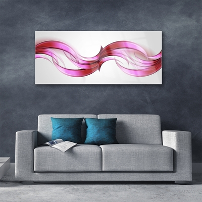 Cuadro en plexiglás Abstracto olas art arte