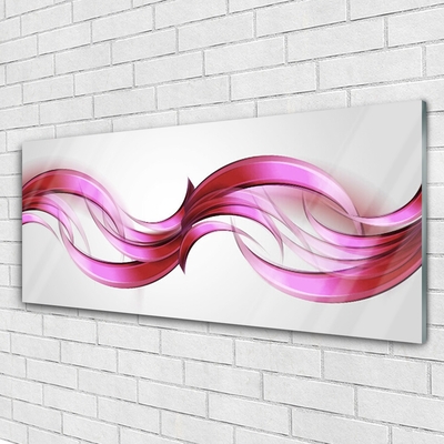 Cuadro en plexiglás Abstracto olas art arte