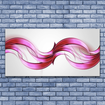 Cuadro en plexiglás Abstracto olas art arte