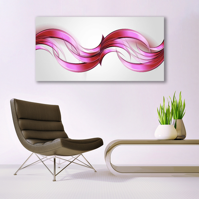 Cuadro en plexiglás Abstracto olas art arte