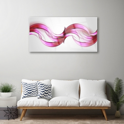 Cuadro en plexiglás Abstracto olas art arte