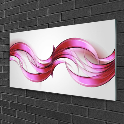 Cuadro en plexiglás Abstracto olas art arte