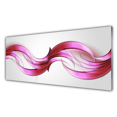 Cuadro en plexiglás Abstracto olas art arte