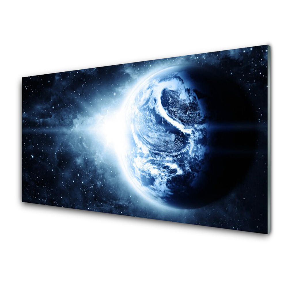 Cuadro en plexiglás Tierra universo planeta