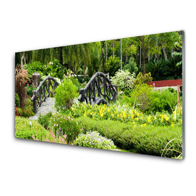 Paneles de pared Jardín botánico puente naturaleza