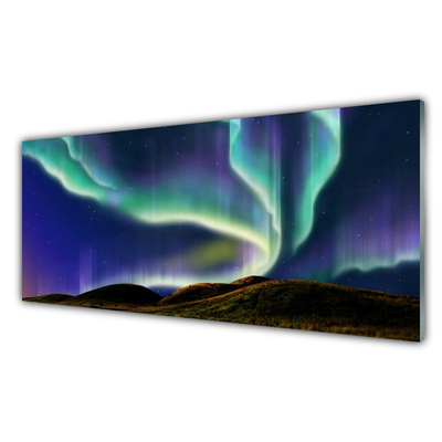 Paneles de pared Aurora boreal paisaje