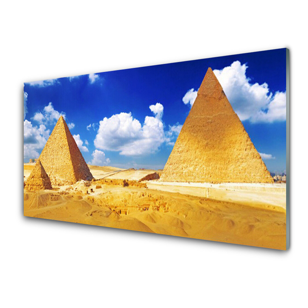 Paneles de pared Desierto pirámides paisaje