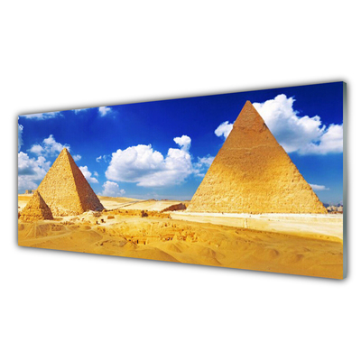 Paneles de pared Desierto pirámides paisaje