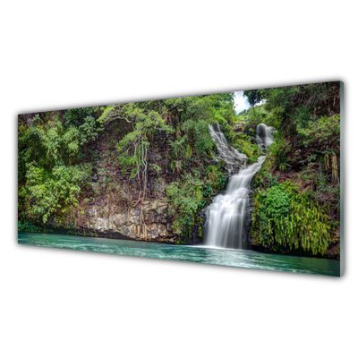 Paneles de pared Salto del agua roca naturaleza