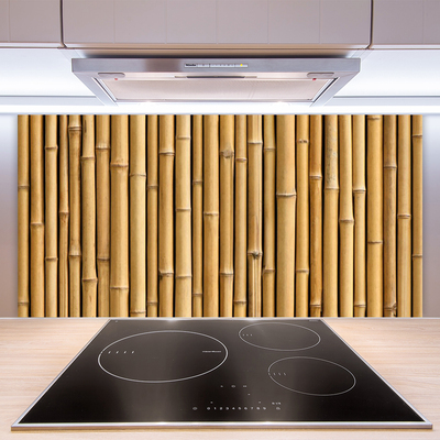 Paneles de vidrio para la cocina Bambú planta naturaleza