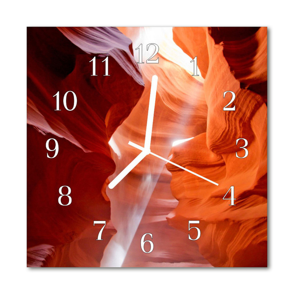 Reloj de vidrio para cocina Cueva