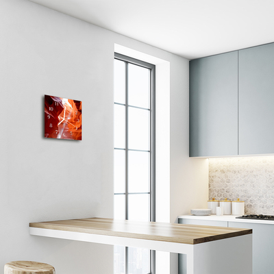 Reloj de vidrio para cocina Cueva