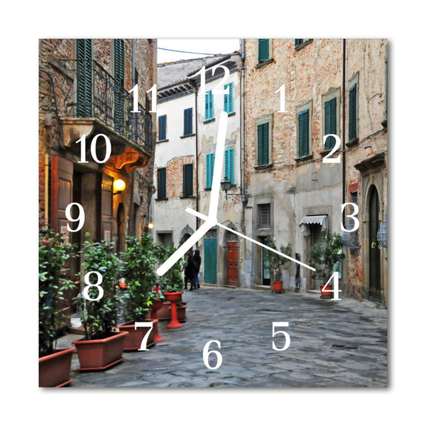 Reloj de vidrio para cocina Avenida