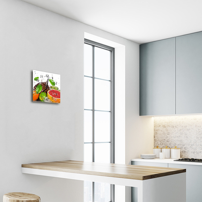 Reloj de vidrio Fruta