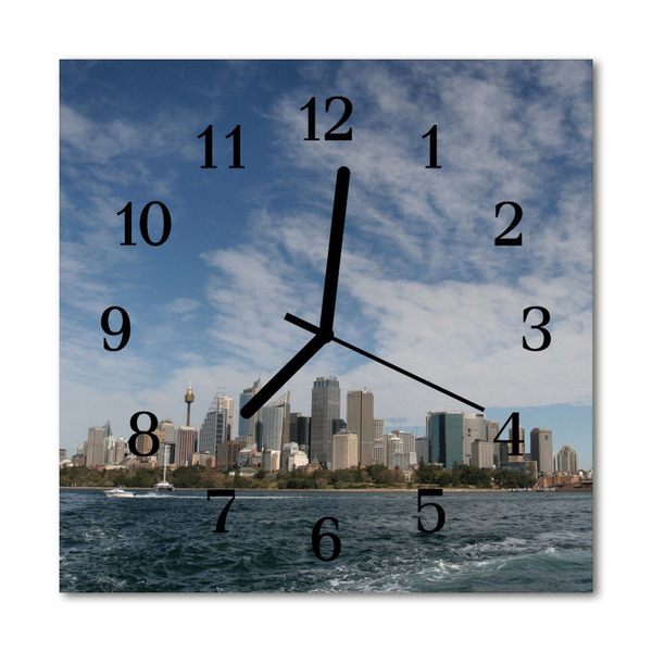 Reloj de vidrio Ciudad