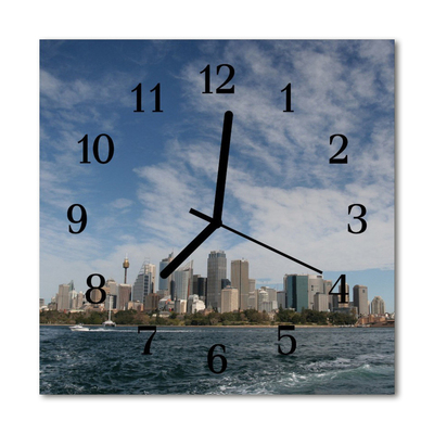 Reloj de vidrio Ciudad