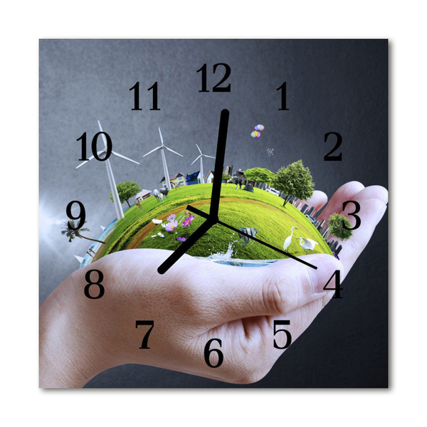Reloj de vidrio Tierra industria