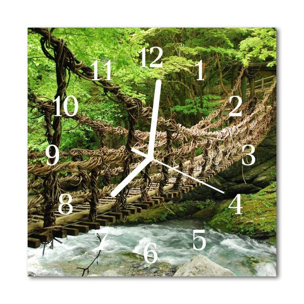 Reloj de vidrio Puente colgante
