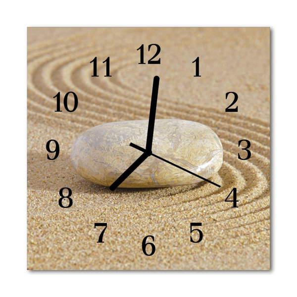 Reloj de vidrio Arena de piedra
