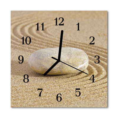 Reloj de vidrio Arena de piedra