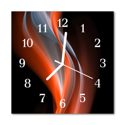 Reloj de vidrio Abstracto