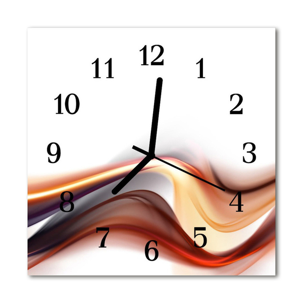 Reloj de vidrio Abstracto