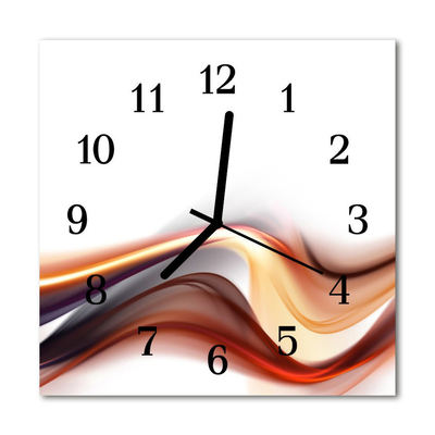 Reloj de vidrio Abstracto