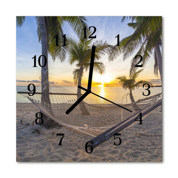 Reloj de vidrio Hamaca