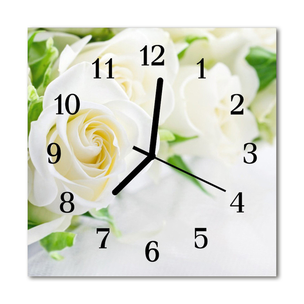 Reloj de vidrio Rosas