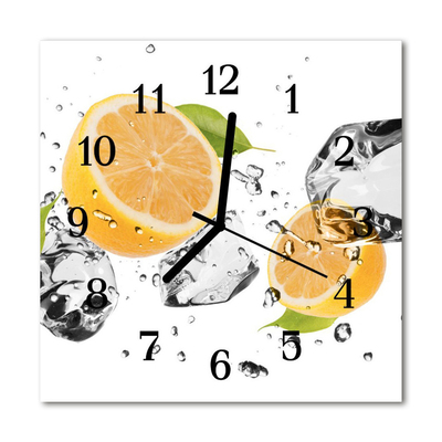 Reloj de vidrio Limón