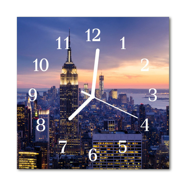 Reloj de vidrio Ciudad
