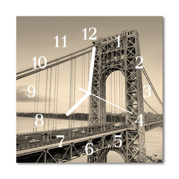 Reloj de vidrio Golden gate