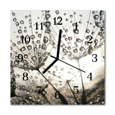 Reloj de vidrio Gotas de rocío